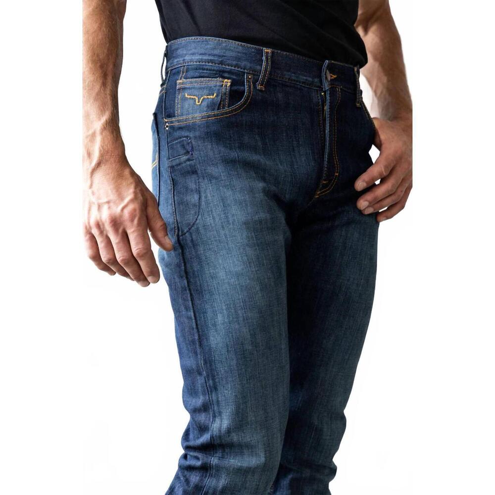 NEW KIMES RANCH men's roger jean in blue